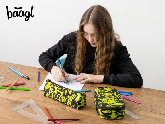Studentské pouzdro Lime Baagl
