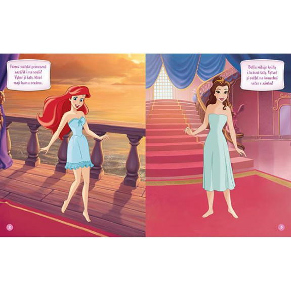Třpytivé oblékání Disney Princezny