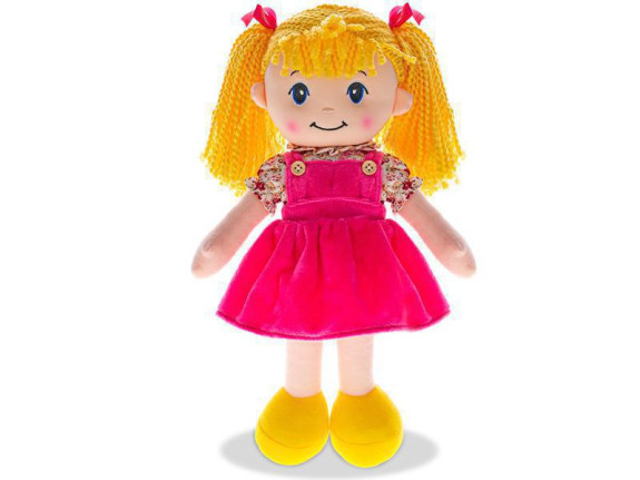 Panenka Rozárka měkké tělo 35 cm česky mluvící blondýnka