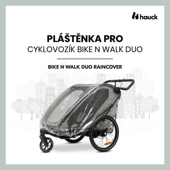 Pláštěnka na cyklovozík Bike N Walk Duo Hauck