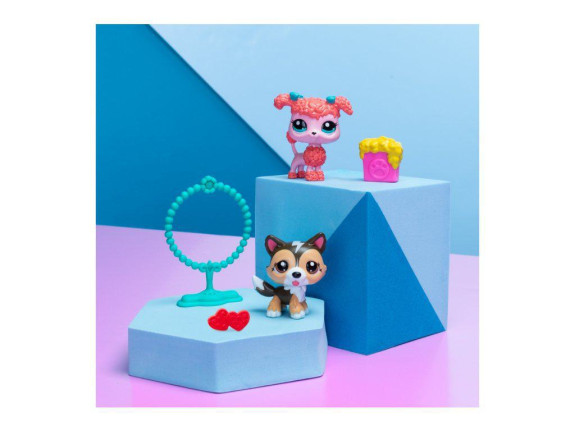 Littlest Pet Shop 2 figurky - 4 druhy