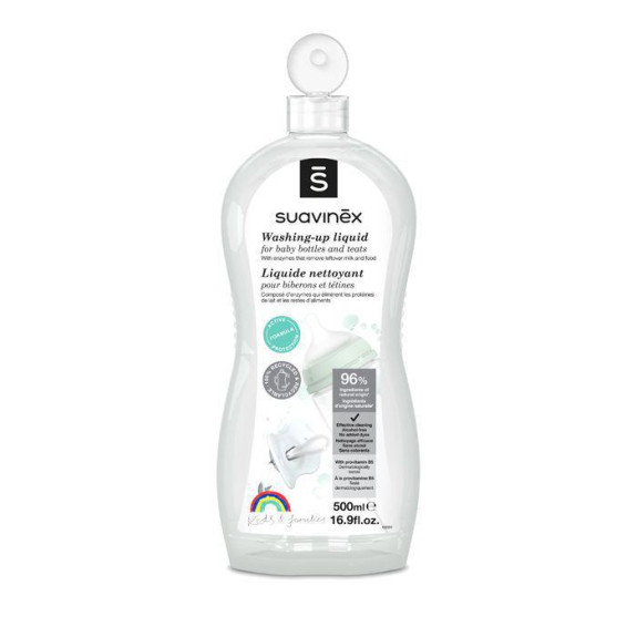 Dezinfekce a čištění lahví a dudlíků 500 ml Suavinex