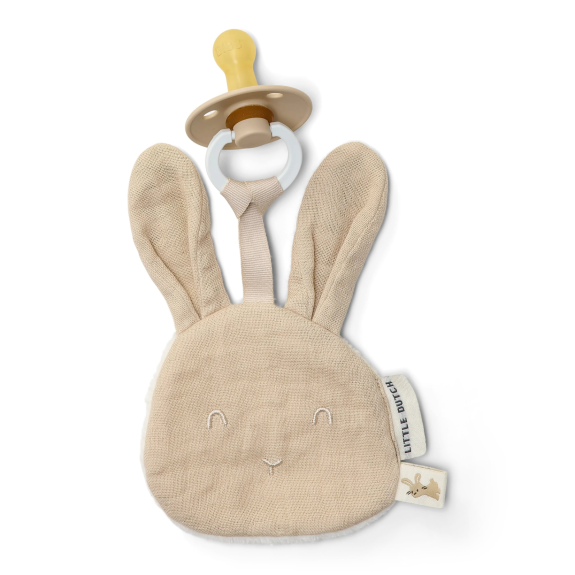 Muchláček na šidítko králíček Baby Bunny Little Dutch