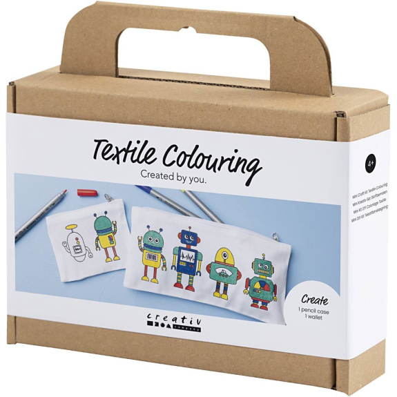 Kreativní sada Mini Craft Kit Textile Colouring Robot Creativ Company