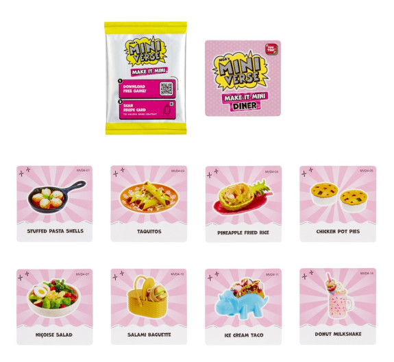 MGA's Miniverse Mini Food Občerstvení série 4A