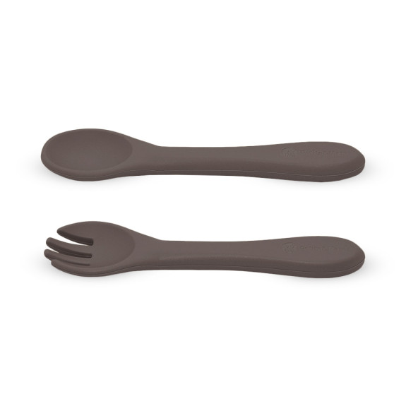 Příbor silikonový Take & Match 6 m+ Petite & Mars