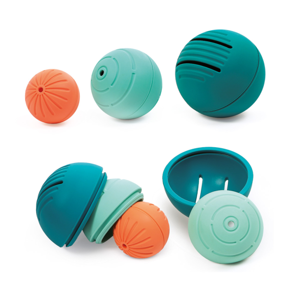 Míčky silikonové Ball in Ball Ludi