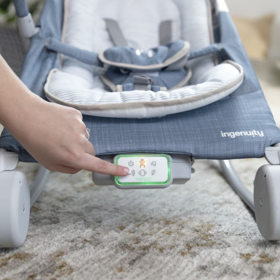 Lehátko masážní vibrující s melodií Happy Belly™ do 9 kg Ingenuity