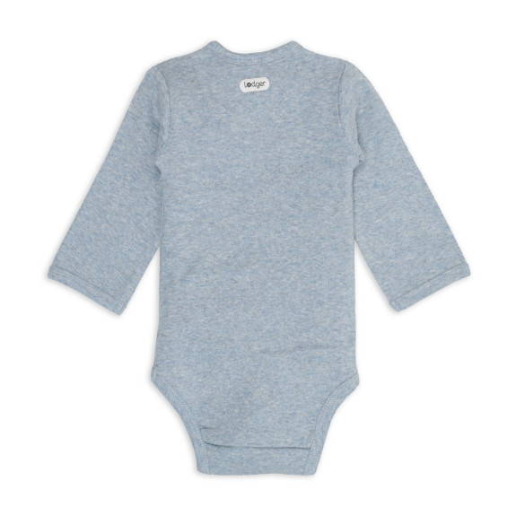 Body s dlouhým rukávem Melange Blue Fogg Lodger