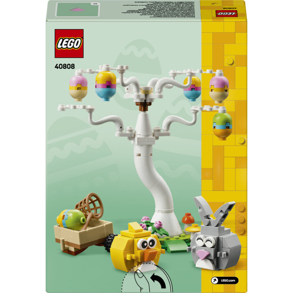 Velikonoční zajíček, kuřátko a sběr vajíček Lego