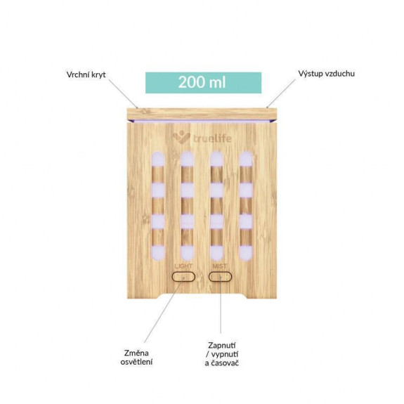 Difuzér TrueLife AIR D7 Bamboo