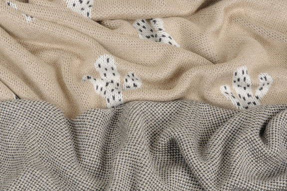 Deka Pattern bambusová 80 x 100 cm Babymatex