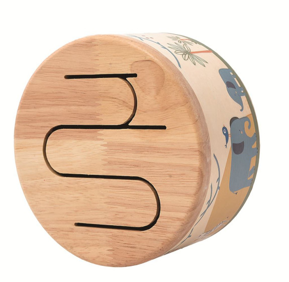 Dřevěný bubínek Safari 2Kids Toys