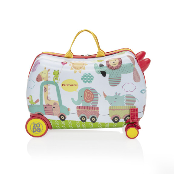 Dětský kufřík na kolečkách Pack & Ride Zopa
