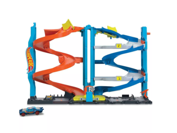 Hot Wheels City závodní věž HKX43