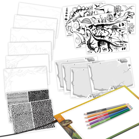 Dinosauři Tablet na kreslení Nebulous Stars