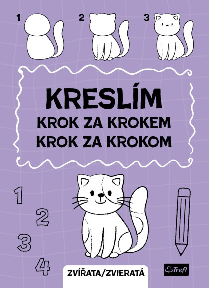 Pracovní sešit Kreslím krok za krokem zvířata