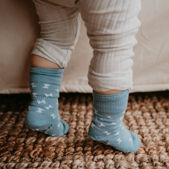 Dětské ponožky Stay-on-Socks Antislip Vel. 12 - 18 m 1 pár KipKep