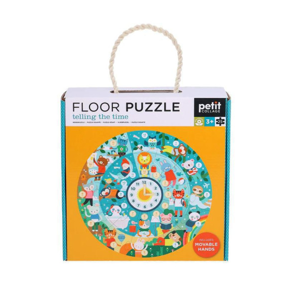 Podlahové puzzle Ilustrované učební hodiny Petit Collage
