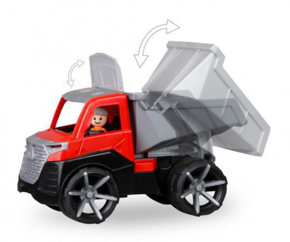 Auto Truxx 2 nákladní sklápěčka plast 26 cm s figurkou