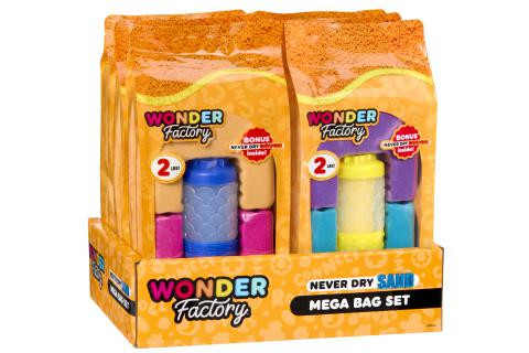 Nevysychající písek a modelína v tašce Wonder
