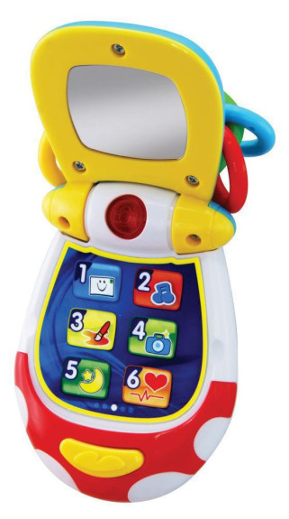 Můj první vyklápěcí telefon