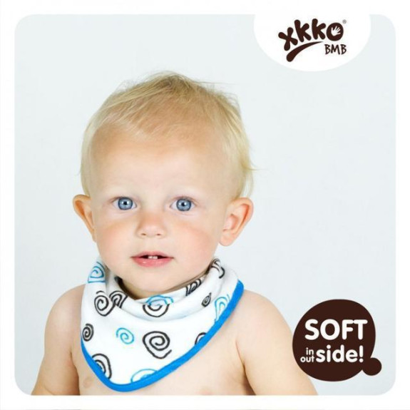 Bambusový dětský slintáček/šátek Kikko