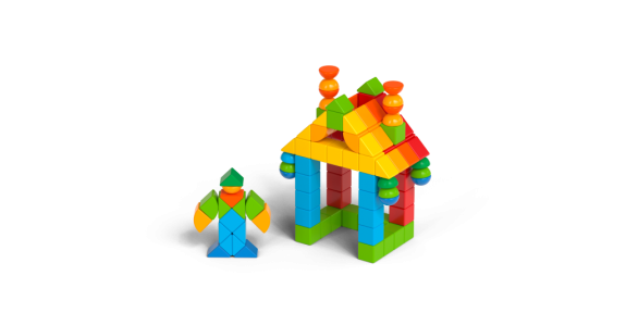 Geomag Magicube Shapes 164 dílků