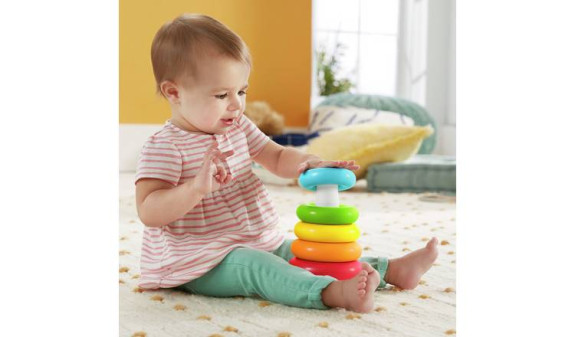 Fisher Price ECO kroužky na tyči GRF09