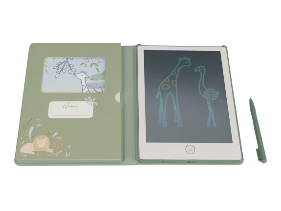 Kreslicí tablet Green Safari Friends Little Dutch