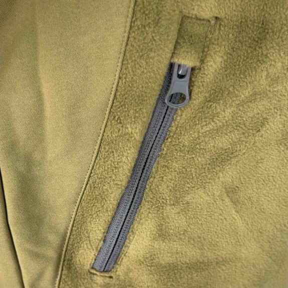 Dětská sportovní outdoorová mikina Khaki Pidilidi