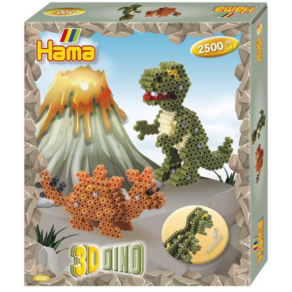 Dárková sada 3D Dino MIDI Hama