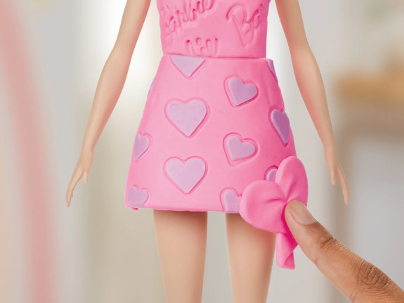 Play-Doh Barbie vlasy a srdce