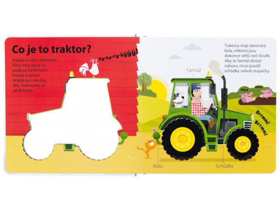 Traktor - Jak to funguje Amelia Hepworth, ilustrace David Semple