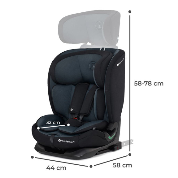 Autosedačka Oneto3 i-Size 76 - 150 cm + Isofix Kinderkraft