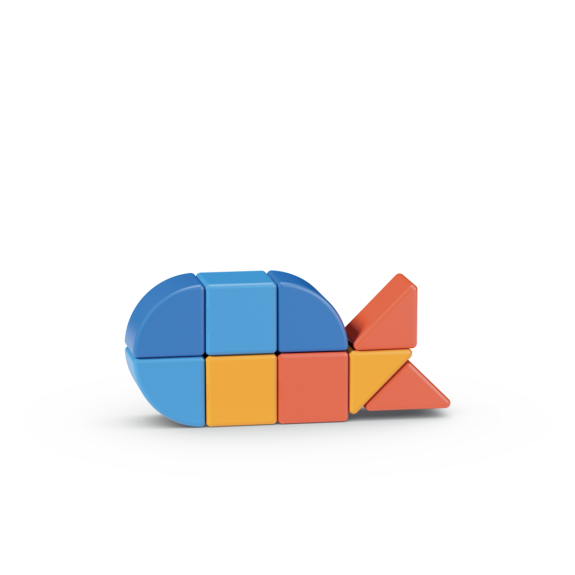 Geomag Magicube Shapes 9 dílků