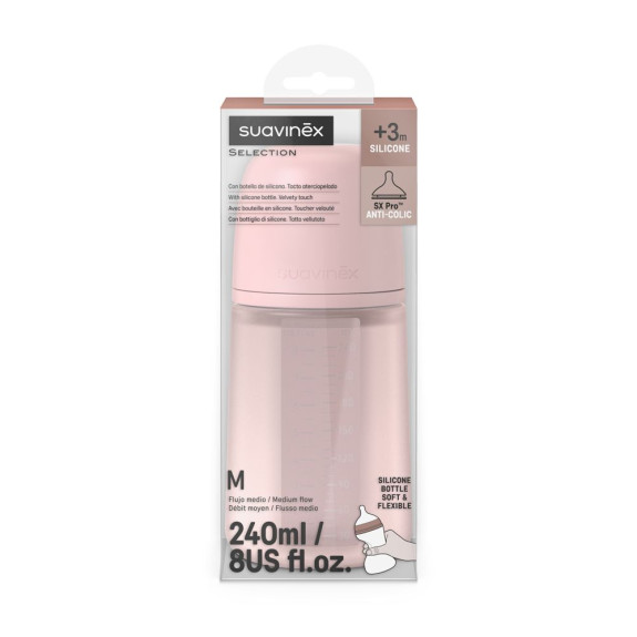 Kojenecká láhev 240 ml M Suavinex
