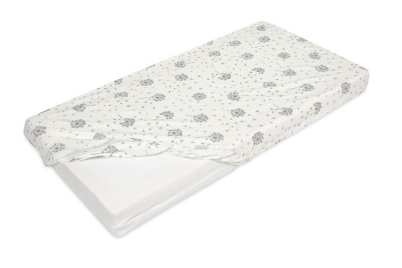 Bavlněné prostěradlo s gumou a potiskem 70 x 140 cm Babymatex