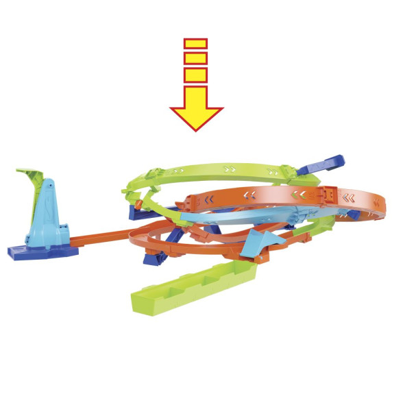 Hot Wheels extrémní hyper smyčka