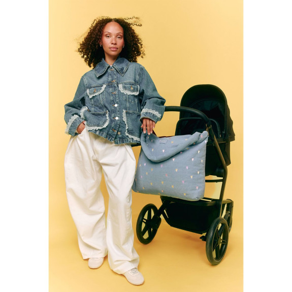Denim Diaper Bag - přebalovací taška Studio Noos