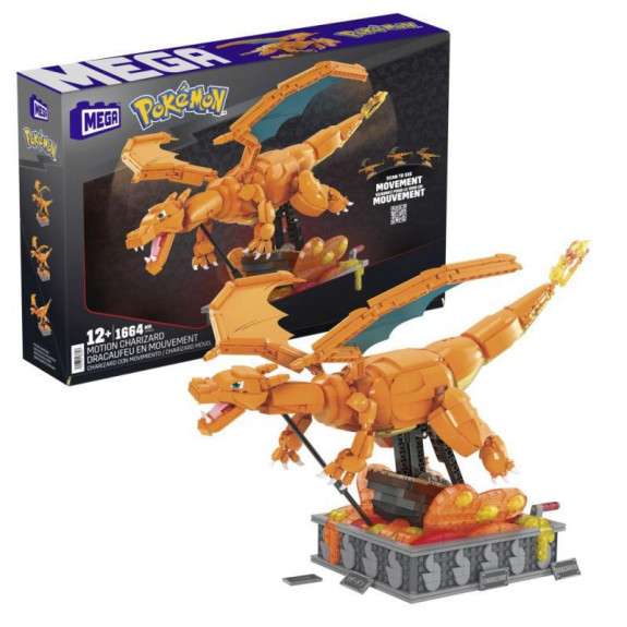 Mega Pokémon Pohyblivá figurka - Charizard