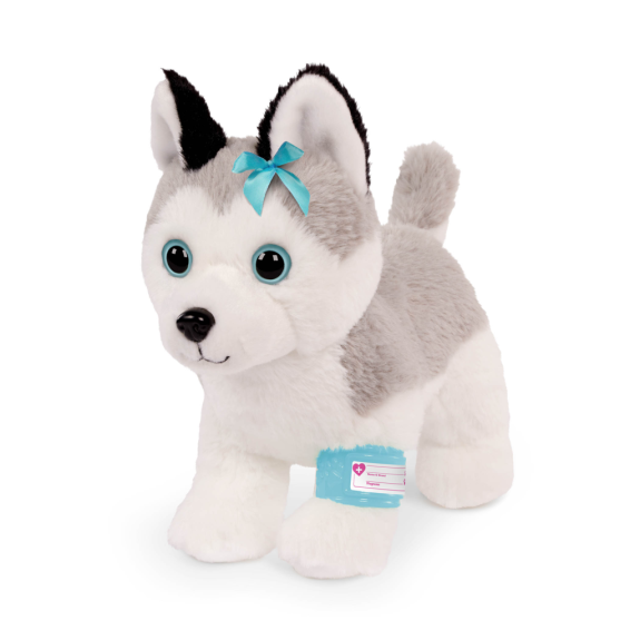 Husky v kabelce s veterinářskou sadou Pucci Pups