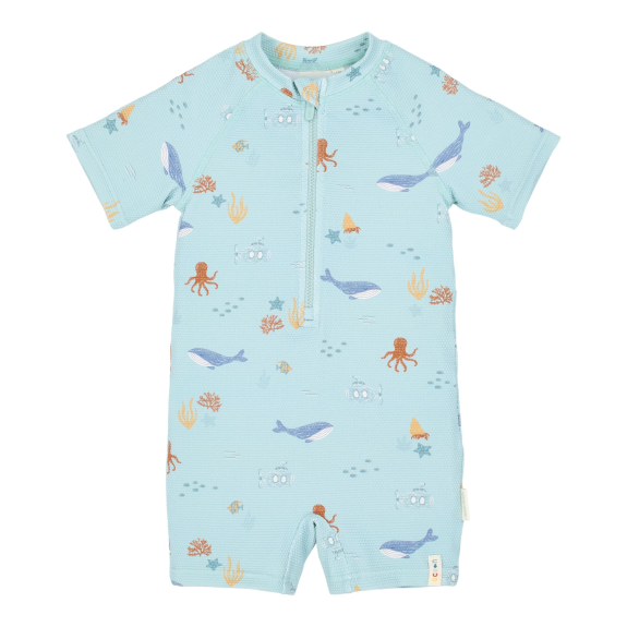 Plavky krátký rukáv Ocean Friends Little Dutch