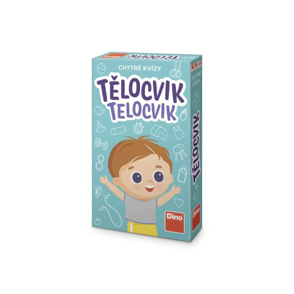 Chytré kvízy Tělocvik naučná hra Dino