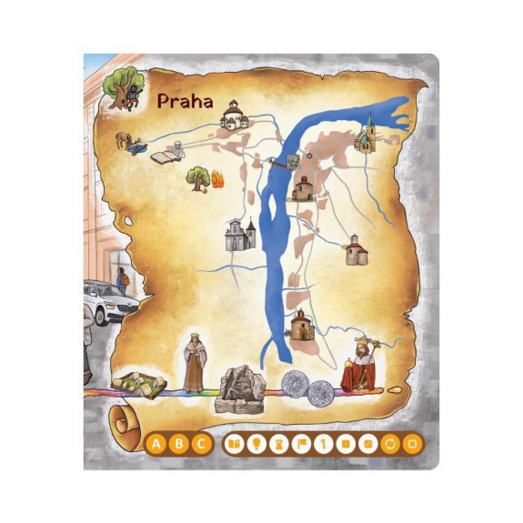 Kouzelné čtení Kniha Putování magickou Prahou