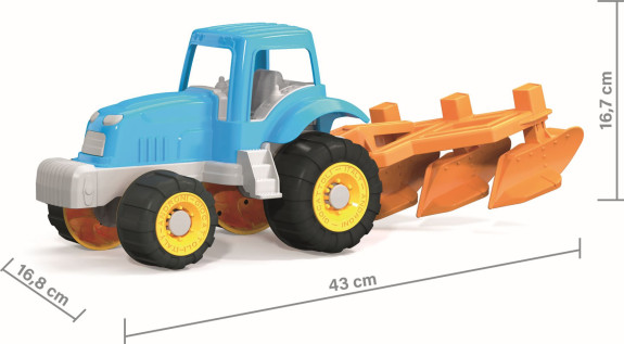 Traktor s funkčním pluhem Millennium 43 cm Androni