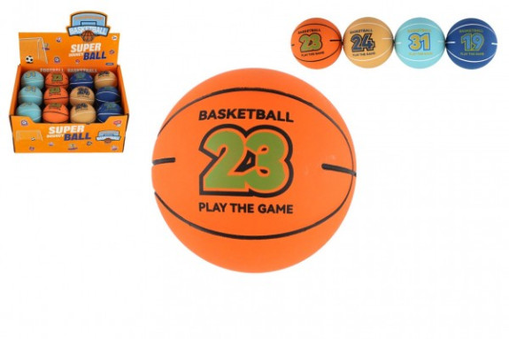 Míček extrémně skákací basketbalový pěna 6 cm