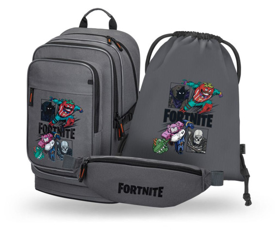 Set 3 Cubic Fortnite Squad: batoh, sáček, ledvinka GRS Baagl