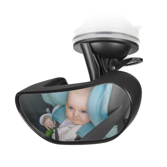 Malé zpětné zrcátko Deluxe Black Zopa