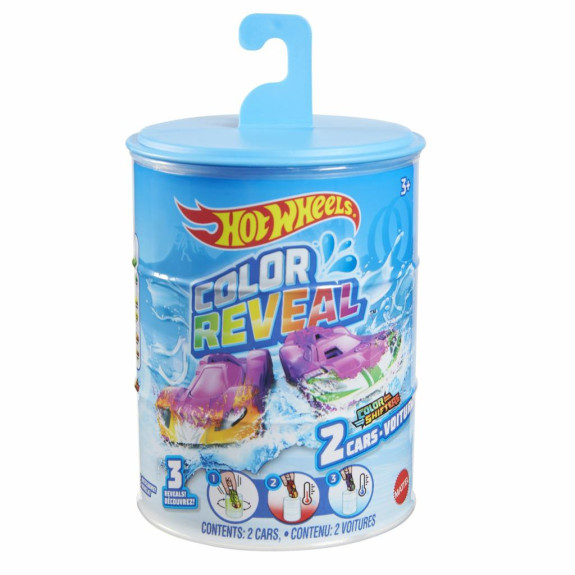 MATTEL HOT WHEELS Color Reveal set 2 autíčka mění barvu ve vodě